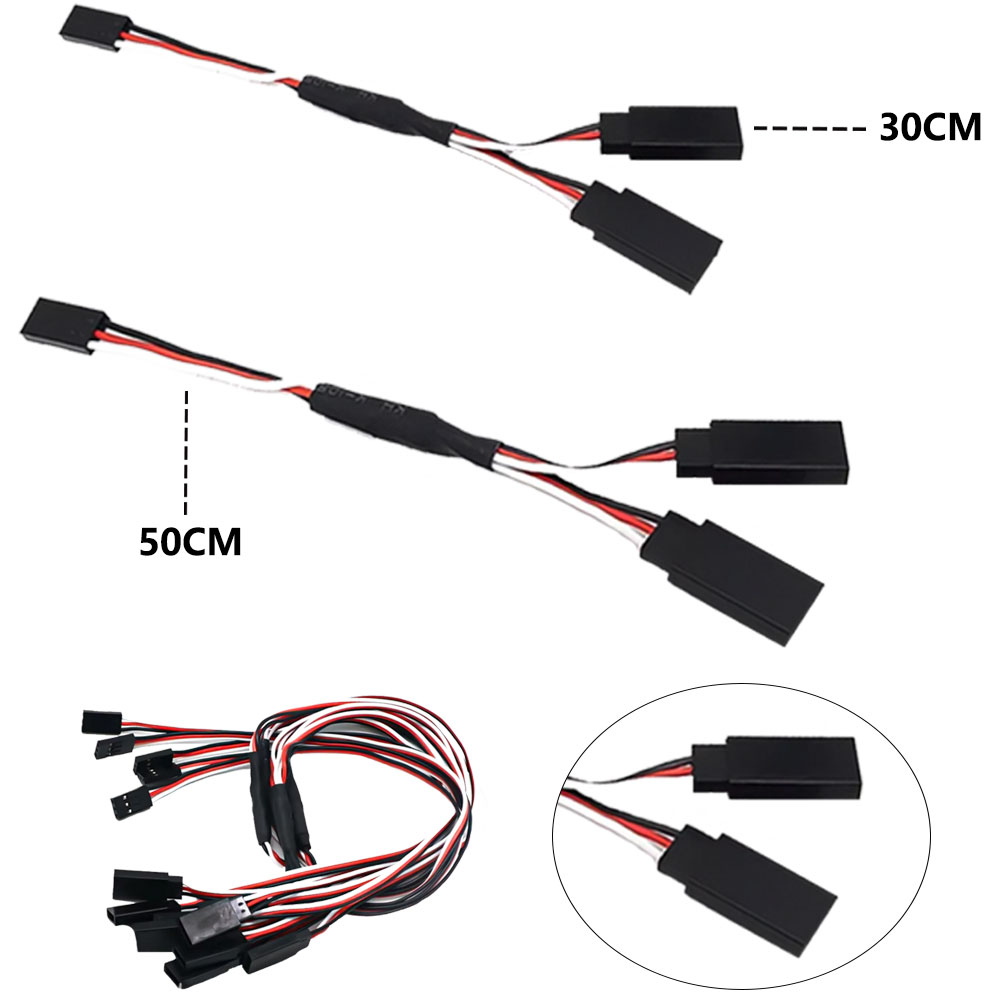 Rc Helicopter Parts - 5/8/10pcs RC Servo Y Extension Cable