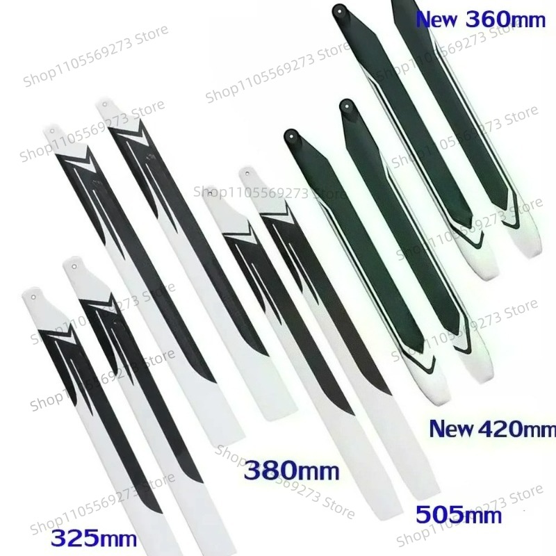 Rc Helicopter Parts - RC Helicopter Carbon Fiber Main Blades