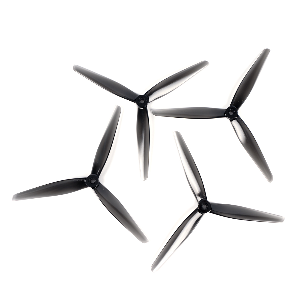 Rc Helicopter Blade - 2pairs HQ 7537 7.5inch 3-Blade Propeller