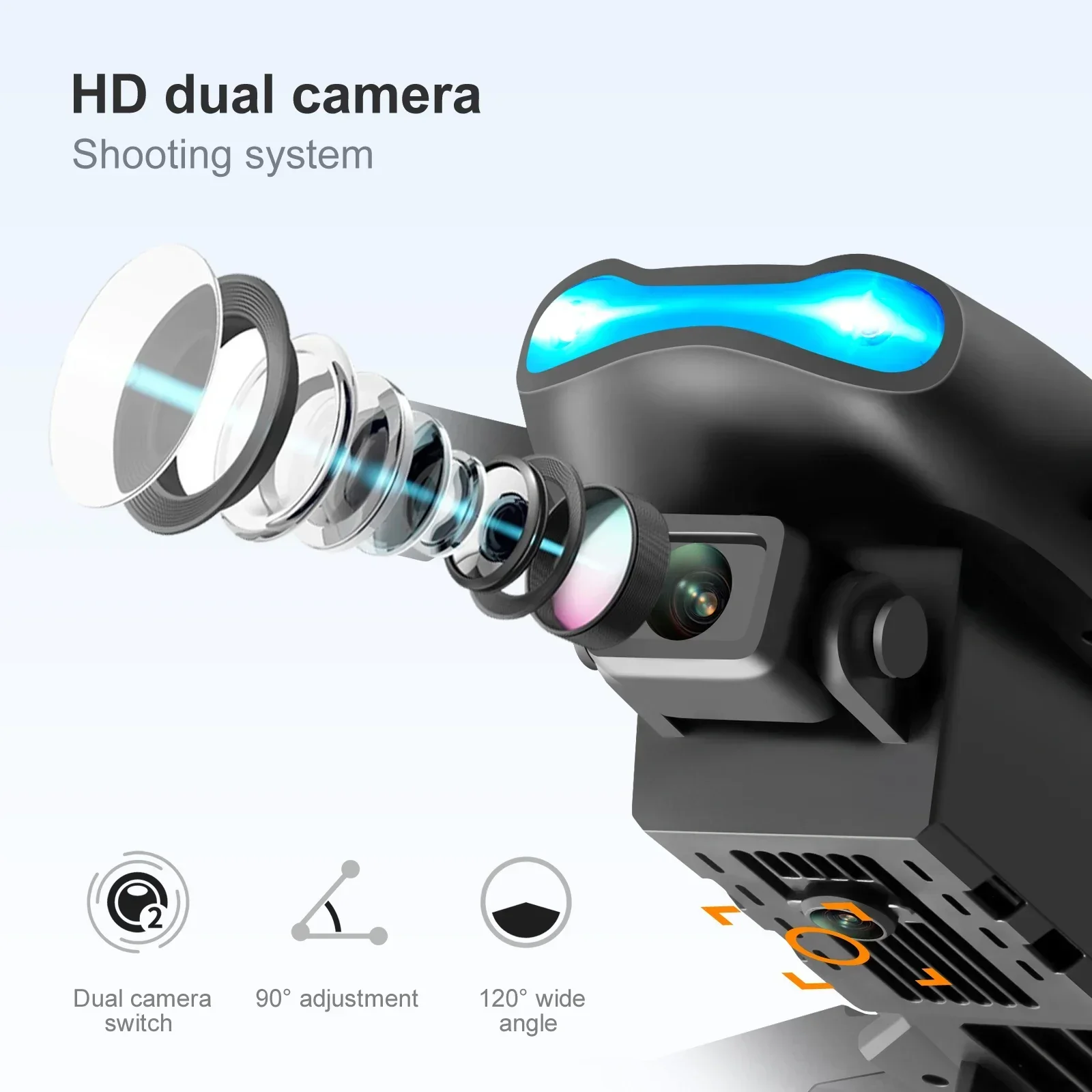 New E99 Pro HD 4K Drone Dual C - Rc Helicopter Mini 评论和价格