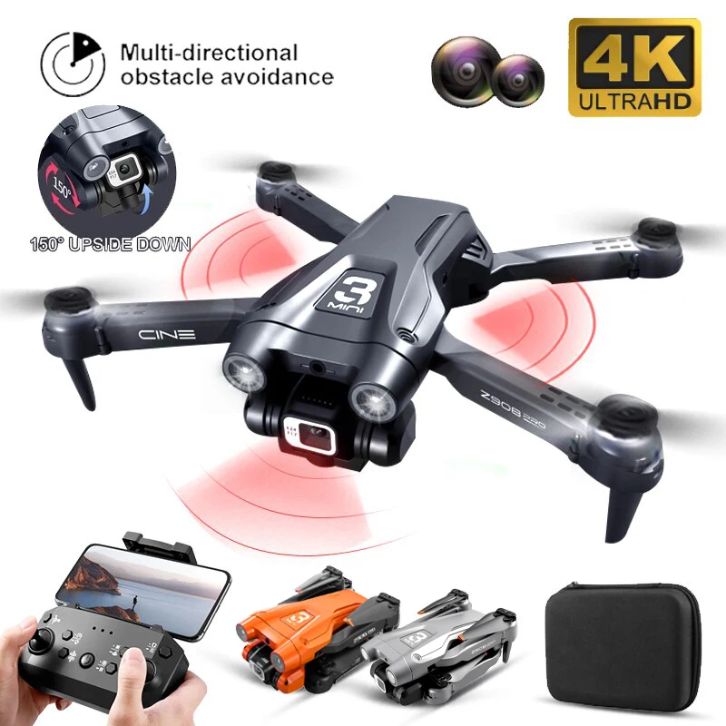 Mini Drone 4k Professional Cam - Rc Helicopter Mini 评论和价格